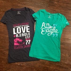 4/$20✨ American Eagle Shirt Bundle